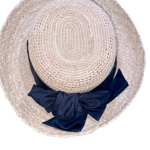 Scala straw hat with black ribbon - Picture 2 of 4